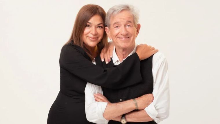 Claribel Medina y Pablo Alarcón. Claribel Medina y Pablo Alarcón.