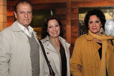 MDZol | José Luis Menéndez, Leticia de Menéndez y Sara Rosales disfrutando del sábado. Foto: Gentileza