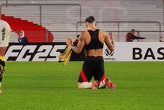 Castaño, uno de los mejores jugadores de River ante Barcelona, sufrió un peculiar imprevisto luego del partido. Foto: Captura ESPN Castaño, uno de los mejores jugadores de River ante Barcelona, sufrió un peculiar imprevisto luego del partido. Foto: Captura ESPN