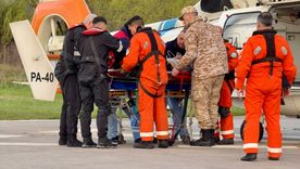 Rescate en altamar: Evacuaron a un tripulante extranjero de un buque pesquero por presunto ACV.