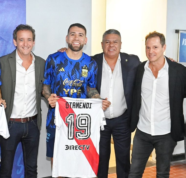 Otamendi reveló el motivo por el que no vino a River. Foto: @RiverPlate