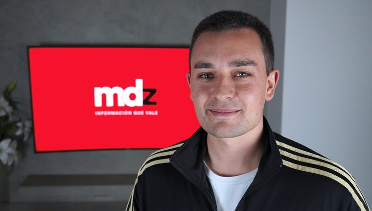 Matías Morcos, uno de los jóvenes enólogos de la Argentina Foto: Rodrigo DAngelo / MDZ