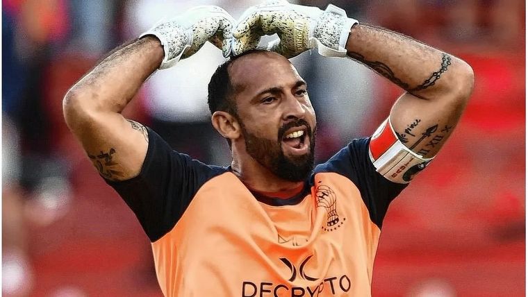 Marcos Díaz jugará en Portugal. Foto: Huracán