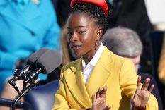 Amanda Gorman se convirtió en la poeta más joven en actuar en una investidura presidencial.