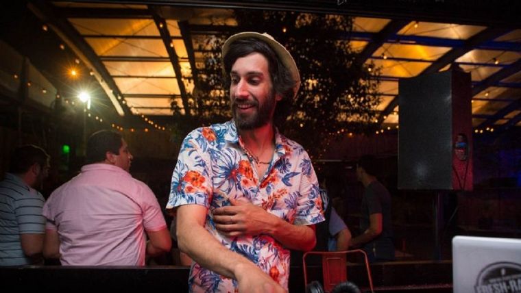El DJ, de 32 años, era reconocido en la movida nocturna marplatense Foto: Familia Gatti (Gentileza)
