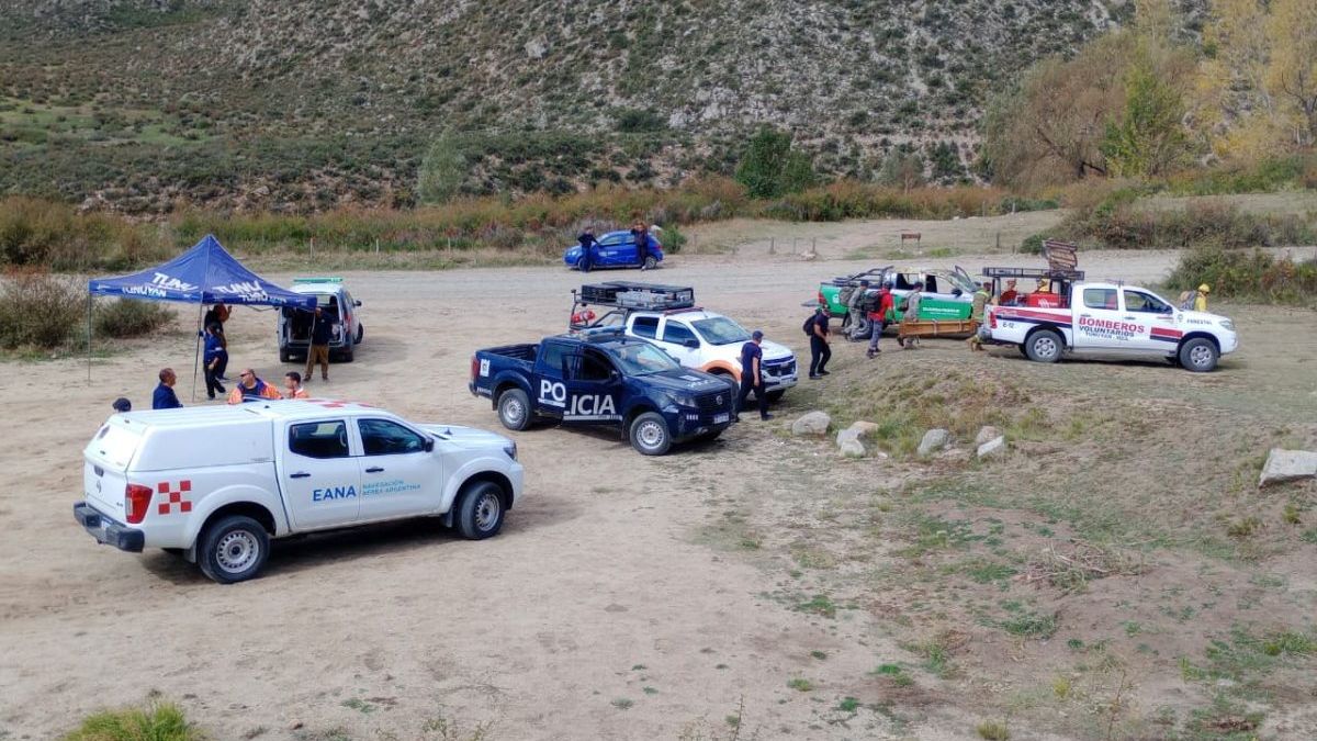 Mendoza realizó un simulacro a gran escala por un posible accidente aéreo