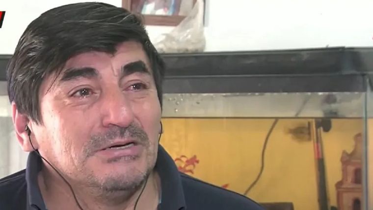 Javier, el padre del joven asesinado