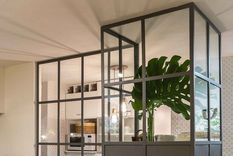 El vidrio repartido se impone en la decoración del hogar. Foto: Pinterest