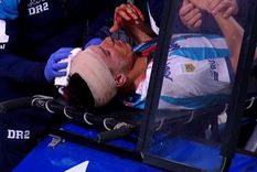 Así fue trasladado Mura a los vestuarios de la Bombonera Así fue trasladado Mura a los vestuarios de la Bombonera