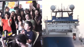 Este martes, el grupo de científicos del Conicet que se sumergió en las profundidades del mar argentino regresó al Puerto de Buenos Aires para seguir con su trabajo. 