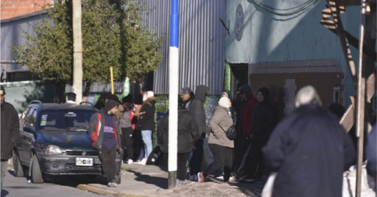 El velatorio de Williams Tapón este miércoles Foto: NA