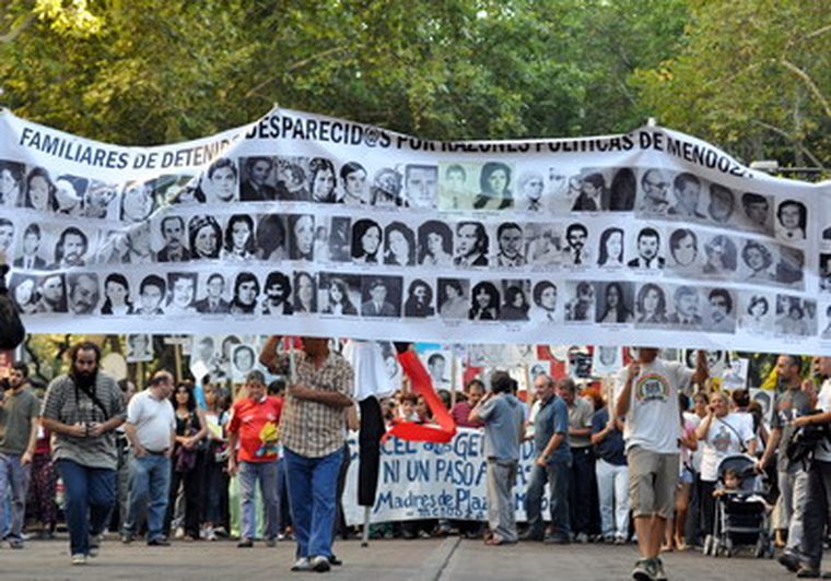 Durante la marcha no hubo ningún tipo de incidente. Foto: Nacho Gaffuri / MDZ