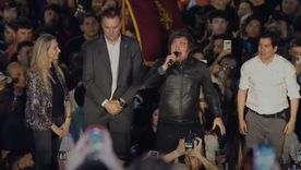 Milei encabezó un acto de LLA en Córdoba