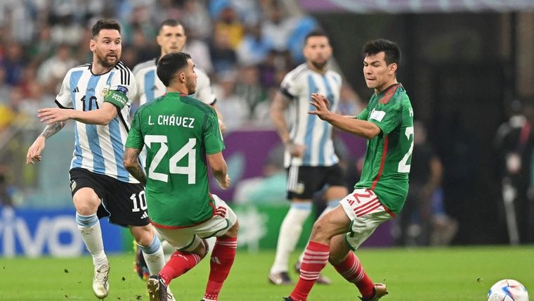 El 2-0 de Argentina contra México en 2022 había sido el último enfrentamiento entre Conmebol y Concacaf en Mundiales. El 2-0 de Argentina contra México en 2022 había sido el último enfrentamiento entre Conmebol y Concacaf en Mundiales.