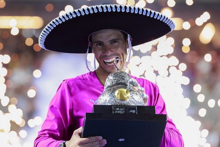 El español venció al británico Norrie por un doble 6-4. Foto: Instagram @rafaelnadal
