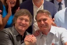 Milei y Bolsonaro se encontrarán en Brasil el fin de semana que viene. Foto: Mdz archivo