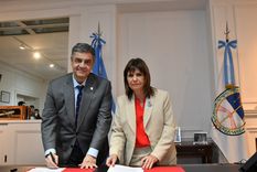 Jorge Macri junto a Patricia Bullrich Foto: X @jorgemacri