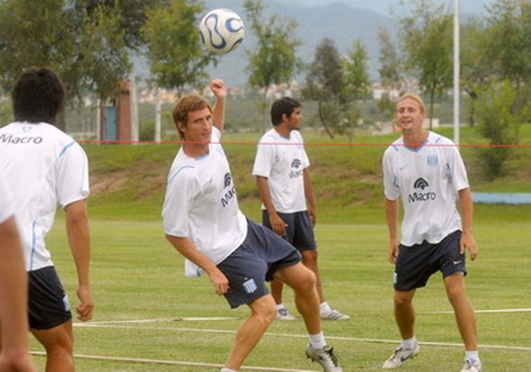 Racing está de pretemporada en Salta, donde jugará esta noche. Foto: fotobaires