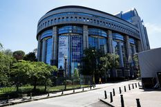 Vista del Parlamento Europeo el día de las elecciones al Parlamento Europeo en Bruselas, Bélgica, 9 de junio de 2024 Foto: REUTERS: Piroschka van de Wouw