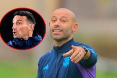 Mascherano abrió la puerta para que Scaloni sea el DT de la Selección argentina en los Juegos Olímpicos Foto: AFA Mascherano abrió la puerta para que Scaloni sea el DT de la Selección argentina en los Juegos Olímpicos Foto: AFA