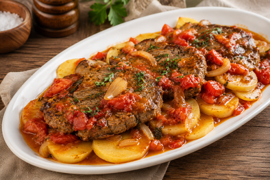 MDZol | Carne con papas receta criolla deliciosa