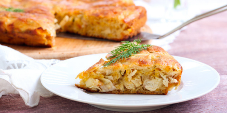 Tarta de pollo Foto: Shutterstock