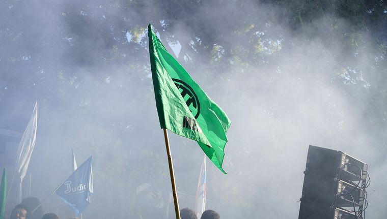 ATE convocó a un nuevo paro nacional. Foto: Rodrigo DAngelo / MDZ