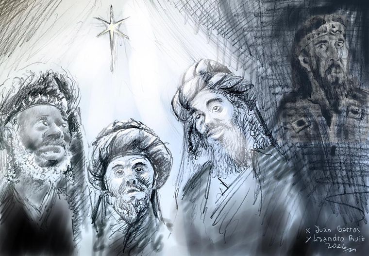 Por la paz descubrimos el bien vencedor.