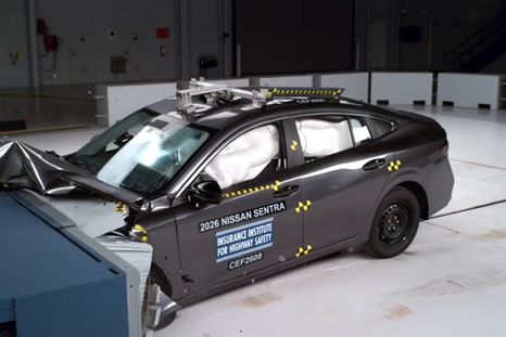 Nissan Sentra obtuvo la máxima calificación de seguridad del IIHS Nissan Sentra obtuvo la máxima calificación de seguridad del IIHS