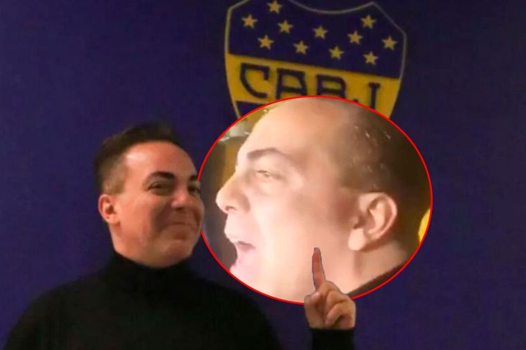 Cristian Castro demostró toda su pasión por Boca ante Atlético Tucumán.