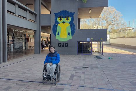 Ciro tiene 16 años, estudia en el Colegio Universitario Central y fue elegido para vivir una experiencia de intercambio en Alemania. &nbsp;