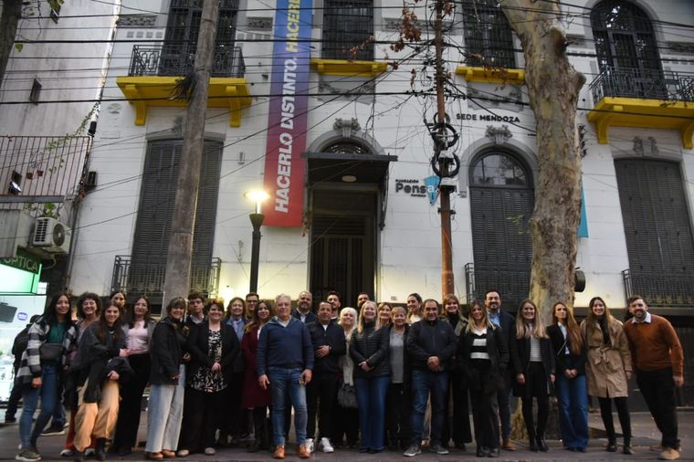 Hebe casado se reunió con los disidentes del Pro, justo cuando Macri visita Mendoza. Foto: Gentileza