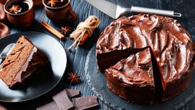 Torta de chocolate. Imagen ilustrativa.