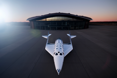 Virgin Galactic es la empresa que realiza los viajes al espacio Foto: Virgin Galactic