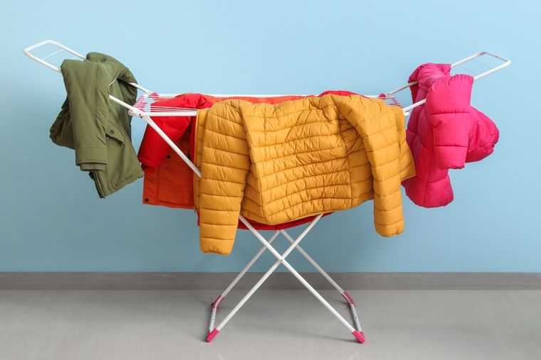 El secado de la campera es fundamental para que no se arruine. El secado de la campera es fundamental para que no se arruine.