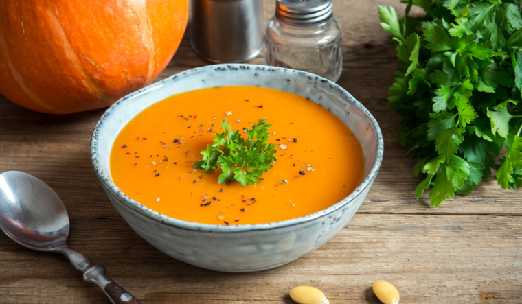 Receta clásica de sopa de calabaza: nutritiva y llena de sabor Foto: Shutterstock