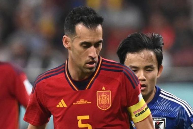 Busquets habló sobre la supuesta especulación de España de quedar segunda para evitar a Brasil. Foto: EFE