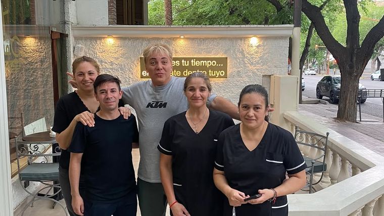 El músico sigue disfrutando la ciudad de Mendoza.