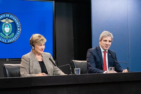 georgieva apoyo la reforma de la carta organica del bcra: sienta las bases para un futuro mas estable