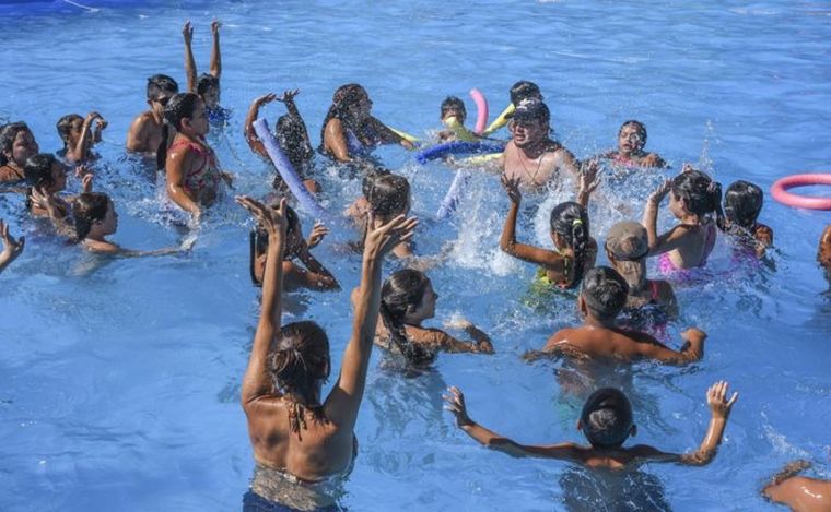 Las colonias de verano suelen ser espacios que los niños habitan solamente en verano, o tal vez ya los conocen de años anteriores. Foto: Municipalidad de Guaymallén