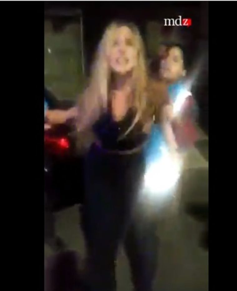 Las imágenes de la joven se viralizaron