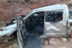 La camioneta cayó unos 70 metros Foto: Todo Jujuy