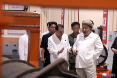 Kim Jong-un se mostró nuevamente ante las cámaras. Foto: kcna