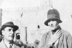 Victoria Ocampo y José Ortega y Gasset en las afueras de Madrid en 1929 Foto: Archivo Fundación Ortega y Gasset