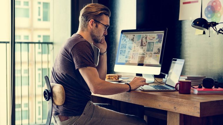 El teletrabajo llegó para quedarse. Foto: Eurosoft.