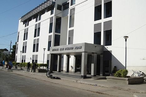 El hospital del cual se llevaron a la beba Foto: Télam