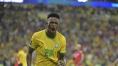 Vinícius Júnior, referente de Brasil. Vinícius Júnior, referente de Brasil.