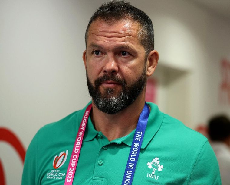 El DT no puede contar con una de sus piezas esenciales. Foto: Instagram @irishrugby