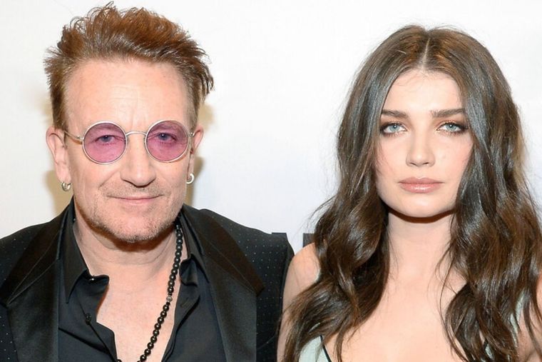 Bono y Eve Hewson Foto: Los Andes