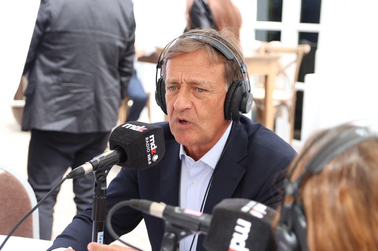 Rodolfo Suárez, actual senador nacional del radicalismo mendocino, habló en MDZ Radio 105.5 FM sobre el proyecto que presentó para eliminar las PASO presidenciales. Foto: Santiago Tagua / MDZ